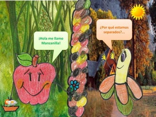 ¿Por qué estamos separados?...¡Hola me llamo Manzanilla!