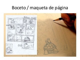 Boceto / maqueta de página
 
