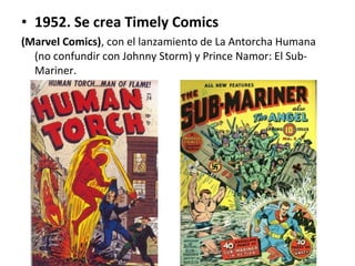 AÑOS 20-30
•
Las guerras mundiales hacen florecer los cómics
bélicos. Sentimientos patrióticos y propaganda.
•
Tras la depresión económica se crea los cómics la
continuidad por entregas. Tensión entre una y
otra
•
Estilo académico y minucioso en el dibujo.
Trasfondo en personajes e historias mas
complejas.
 