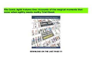 DOWNLOAD ON THE LAST PAGE !!!!
Download Here https://ebooklibrary.solutionsforyou.space/?book=8797323802 Comic Agilé depicts the magical, depressing, funny and potentially educational moments that occur when agility meets reality.Through the form of short comic strips, Comic Agilé brings to a head the challenges, misunderstandings and ill-intentioned behavior that makes it so difficult to put the agile mindset into practice.Besides its tragicomic storytelling, the agile comic describes how to avoid, manage or improve the illustrated situations, so the readers are left with a burning desire to go back to their context and improve their agile practices.For the sake of humanity. Read Online PDF Comic Agilé Volume One: Accounts of the magical moments that occur when agility meets reality Download PDF Comic Agilé Volume One: Accounts of the magical moments that occur when agility meets reality Download Full PDF Comic Agilé Volume One: Accounts of the magical moments that occur when agility meets reality
File Comic Agilé Volume One: Accounts of the magical moments that
occur when agility meets reality Trial Ebook
 