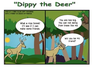 Comic   dippy the deer