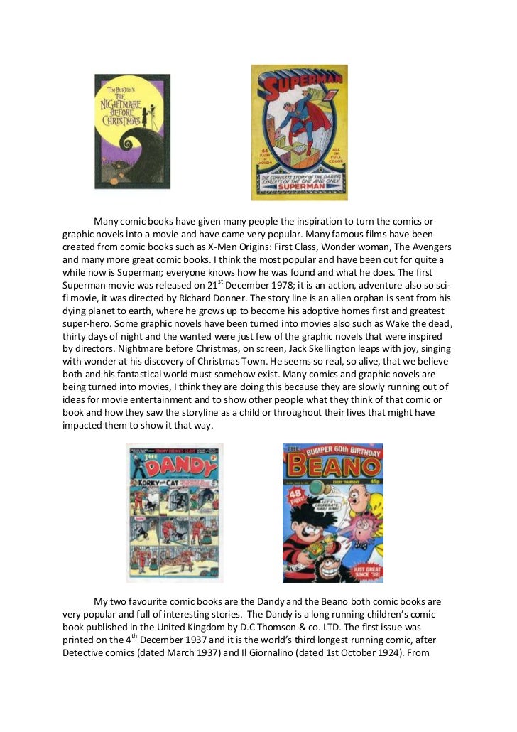 Graphic novel critical essay image