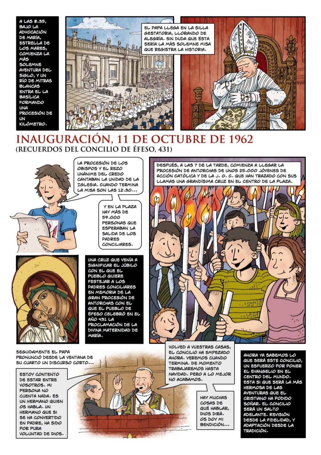 Comic Concilio Vaticano Ii