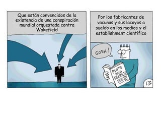 Que están convencidos de la      Por los fabricantes de
existencia de una conspiración
                                  v...