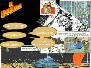 WIDE SHOT

                   AMERICAN SHOT
 MS (MID SHOT)

                       MCU
CU (CLOSE UP)    MEDIUM CLOSE UP
 