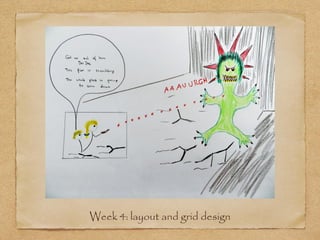Week 4: layout and grid design
 