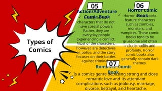 comics-graphic-novels. a topic in literature | PPTX