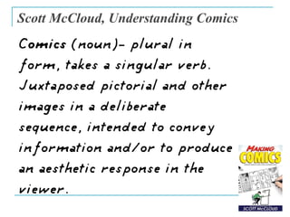 Scott McCloud, Understanding Comics 