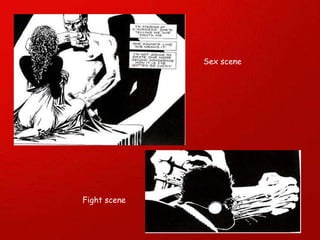 Sex scene Fight scene 