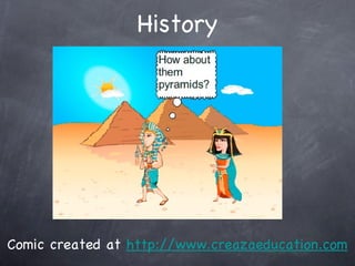 History




Comic created at http://www.creazaeducation.com
 