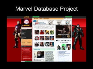 Marvel Database Project