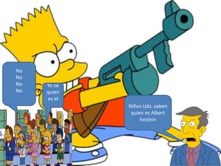 Niños Uds. saben
quien es Albert
hestein
No
No
No
No
Yo se
quien
es el
 