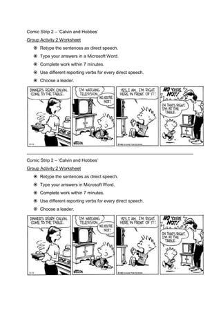 comic strip 2