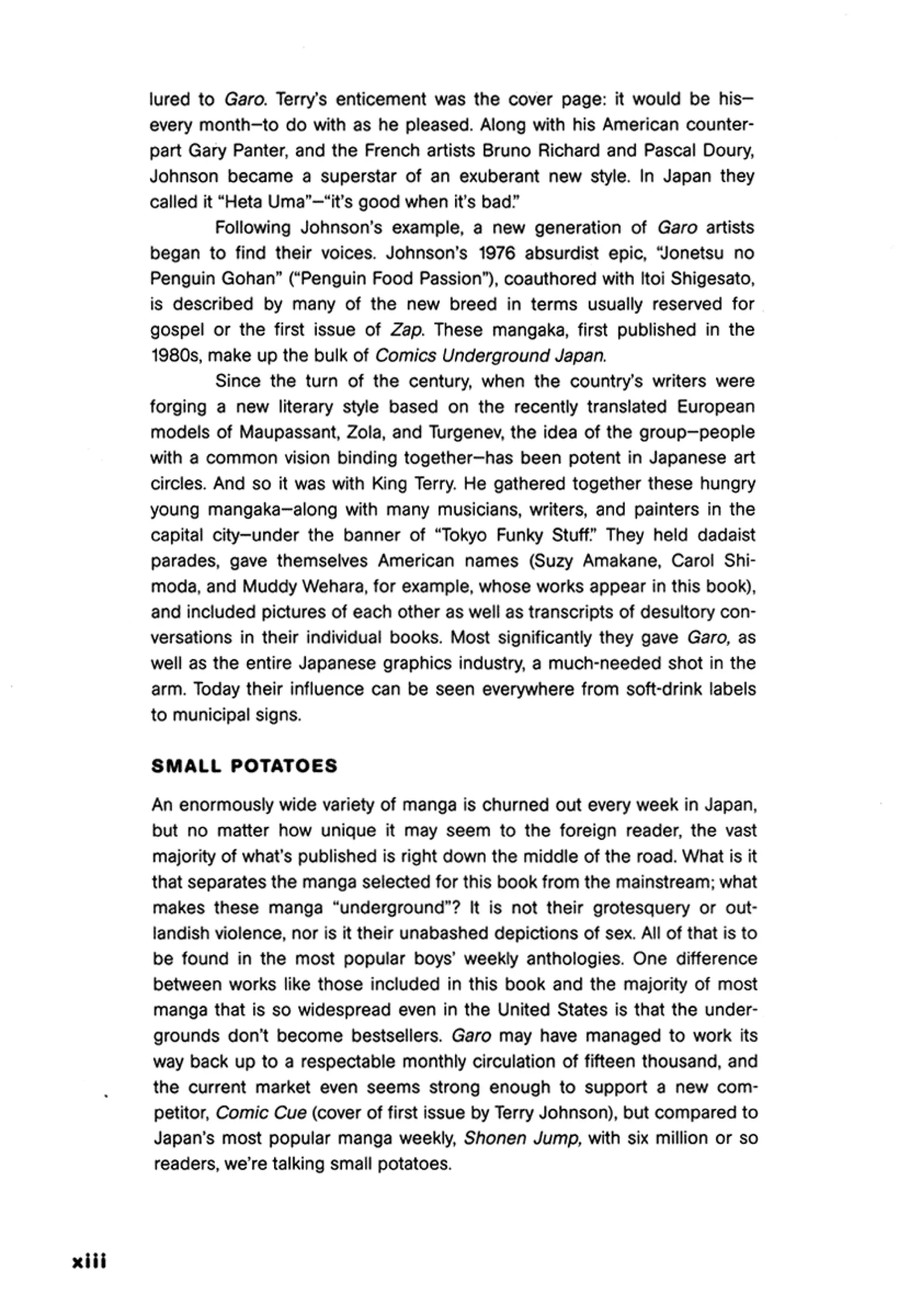 Comics underground japan pdf garo gekiga