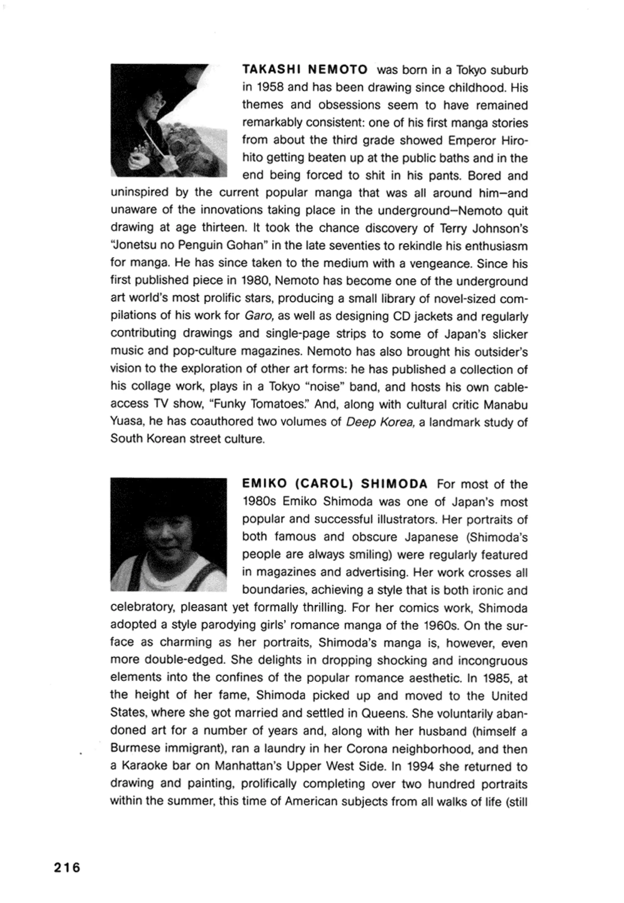 Comics underground japan pdf garo gekiga