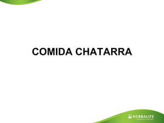 COMIDA CHATARRA
 