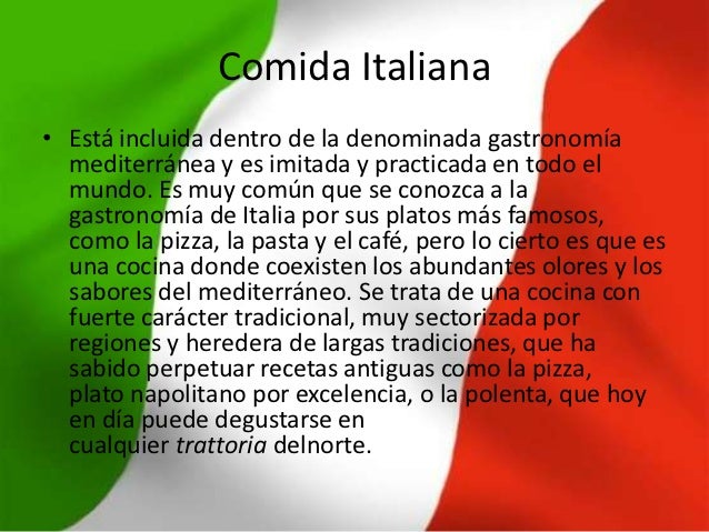 Comida italia