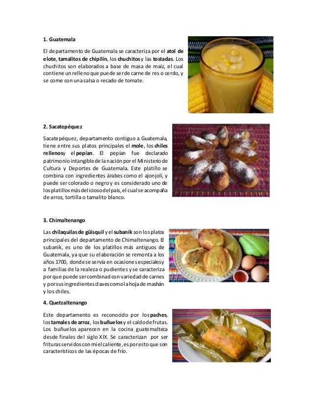 40 Comidas Tpicas De Guatemala Que Debes Probar Tips Para