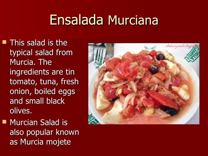 traditional food from murcia done by sergio buendía y williams