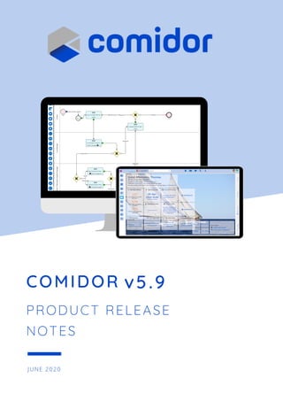 COMIDOR
 
PRODUCT RELEASE
NOTES
JUNE 2020
v5.9
 
 