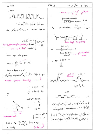"Digital communications" undergarduate course lecture notes