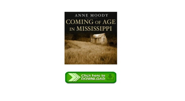 Coming of Age in Mississippi download reddit audiobook