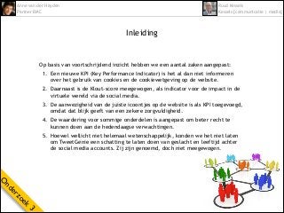 Anne van der Heyden
Partner BMC

Ruud Kessels
Kessels [communicatie | media]

Inleiding

Op basis van voortschrijdend inzi...