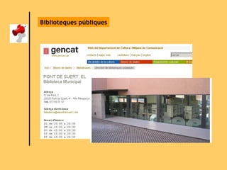 Biblioteques públiques 