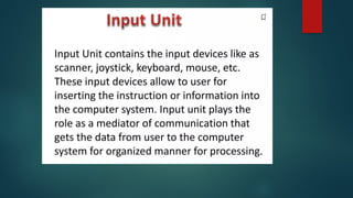 computer introduction its components and | PPTX