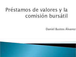 Daniel Bustos Álvarez 