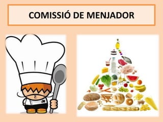 COMISSIÓ DE MENJADOR
 