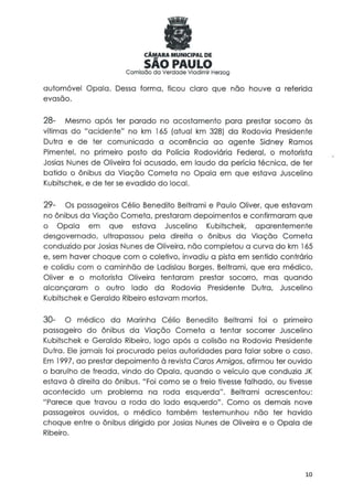 Comissão da verdade   relatório jk - 24 fevereiro 2014