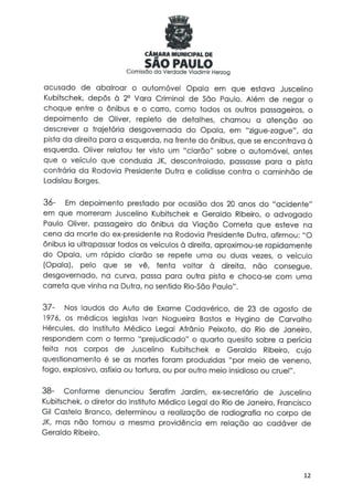 Comissão da verdade   relatório jk - 24 fevereiro 2014