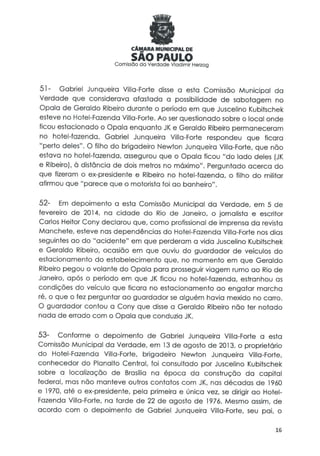 Comissão da verdade   relatório jk - 24 fevereiro 2014