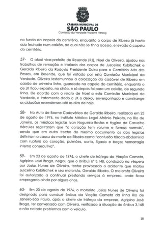 Comissão da verdade   relatório jk - 24 fevereiro 2014