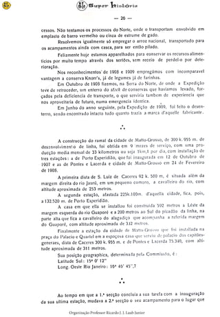 Relatório Comissão Rondon Volume 2 - Parte 2