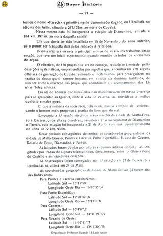 Relatório Comissão Rondon Volume 2 - Parte 2