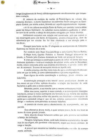 Relatório Comissão Rondon Volume 2 - Parte 2