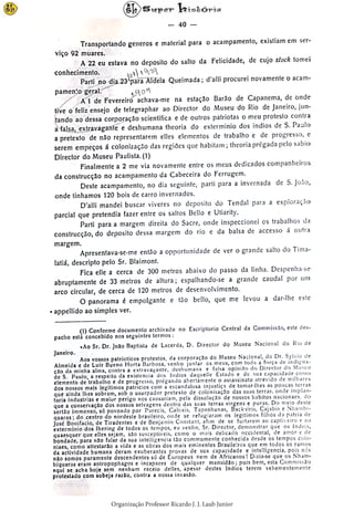 Relatório Comissão Rondon Volume 2 - Parte 2