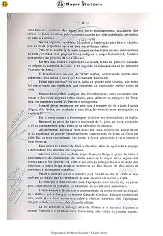 Relatório Comissão Rondon Volume 2 - Parte 3