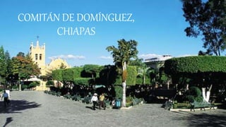 COMITÁN DE DOMÍNGUEZ,
CHIAPAS
 