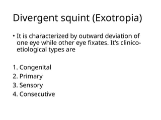 Comitant strabismus.ophthalmology.squint.pptx | Eye and Vision ...