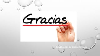 Coordinación de Gestión Humana
 