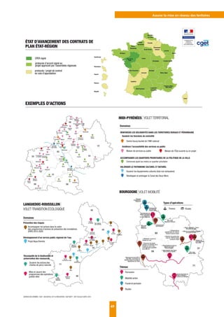 Assurer la mise en réseau des territoires
49
 