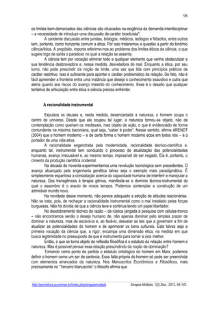 96 
http://periodicos.pucminas.br/index.php/sinapsemultipla Sinapse Múltipla, 1(2),Dez., 2012, 94-102. 
os limites bem dem...