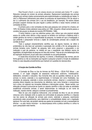 99 
http://periodicos.pucminas.br/index.php/sinapsemultipla Sinapse Múltipla, 1(2),Dez., 2012, 94-102. 
Para Russell e Bur...