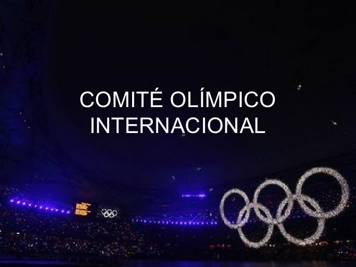 Comité OlíMpico Internacional