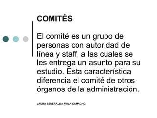 Comités | PPT