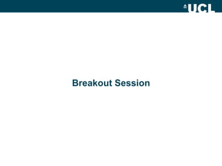 Breakout Session
 