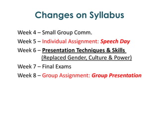 Week 04 Small Group Communication | PPTX